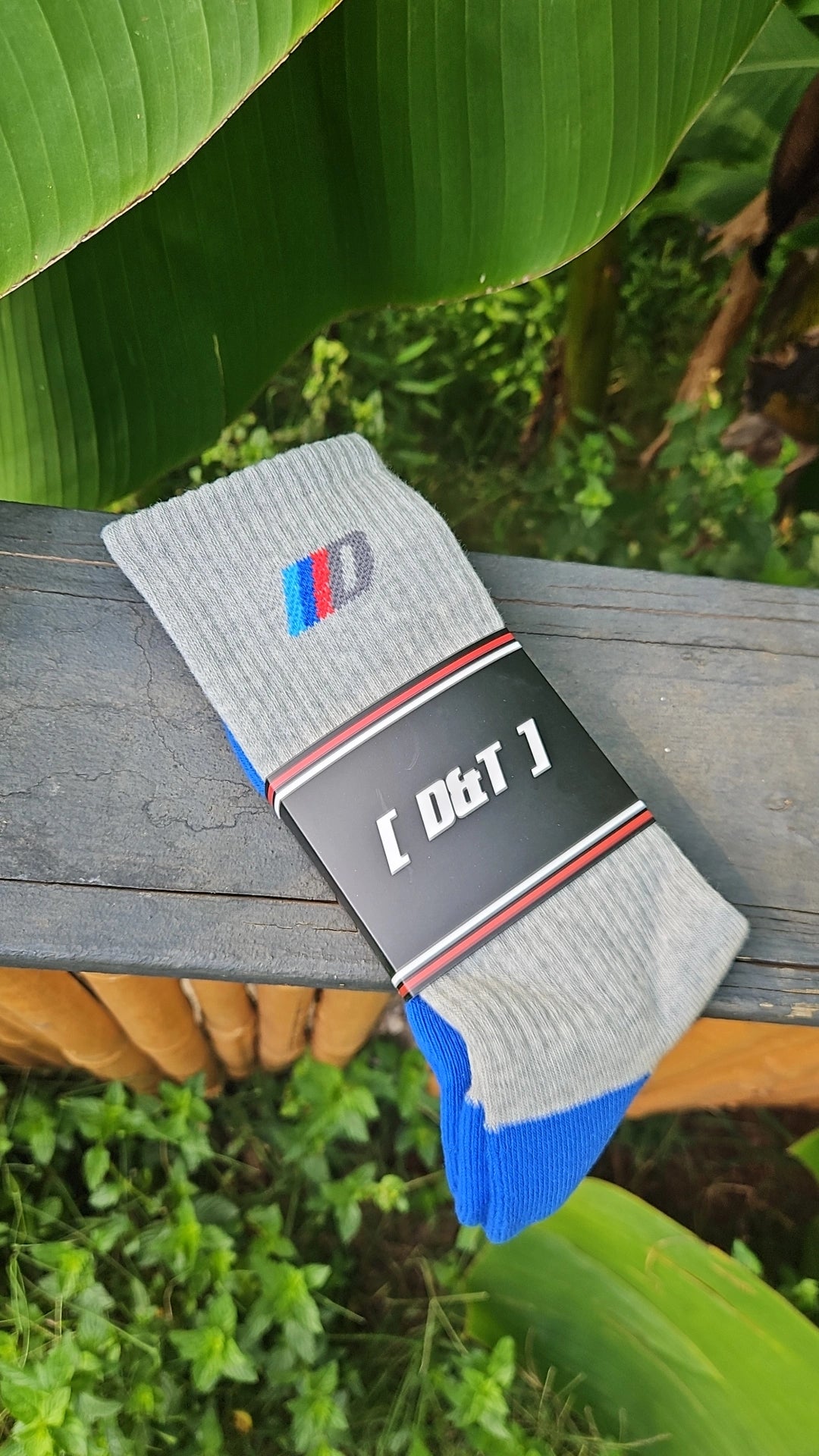 D&T MOTORSPORTS Crew Socks