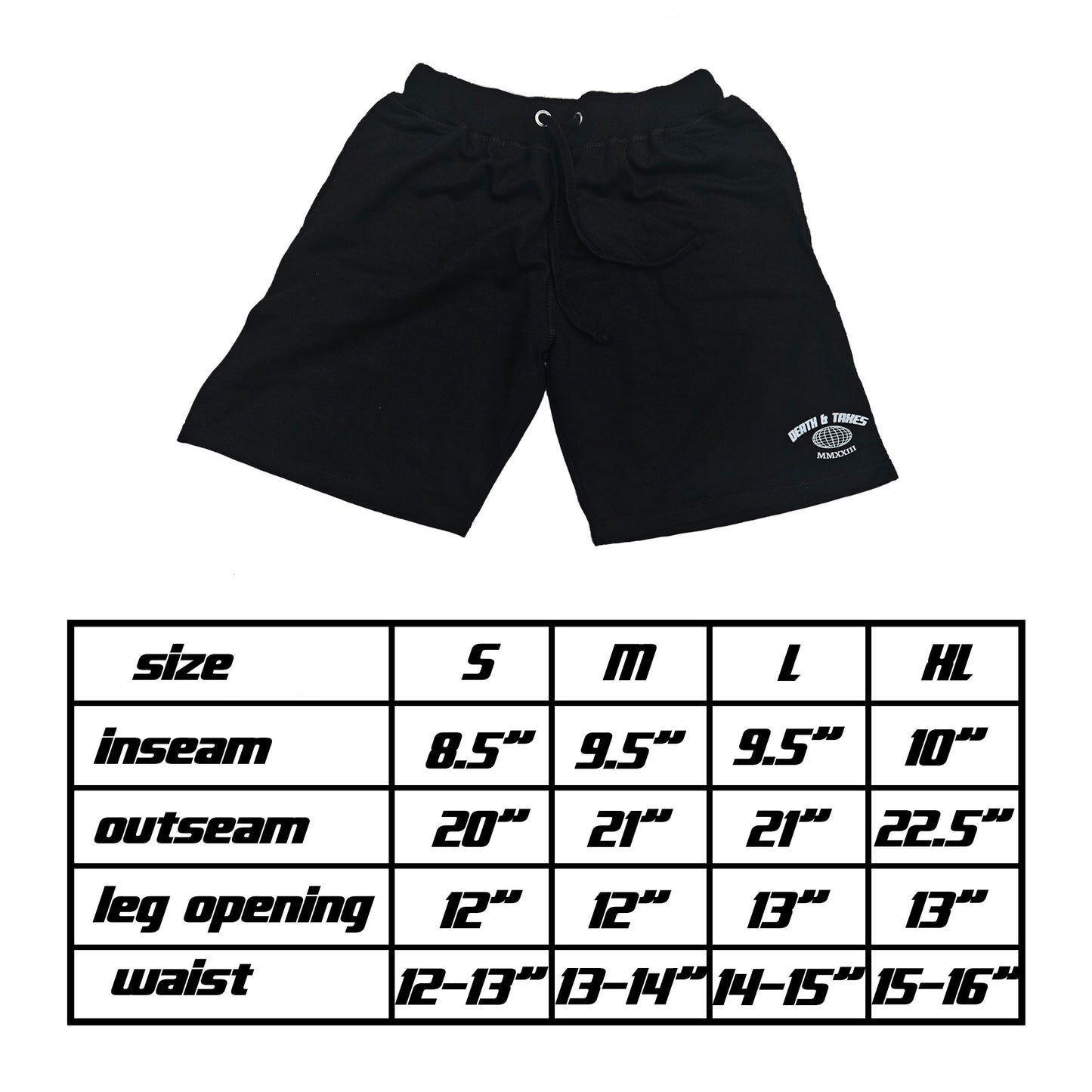 D&T Everyday Fleece Shorts